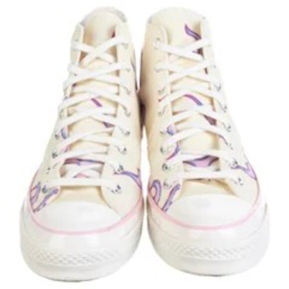 Converse Golf Le Fleur X Chuck Taylor 70 High Flame Pastel Sneakers - Picture 3 of 5